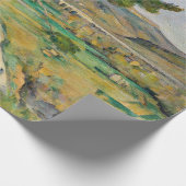 Paul Cezanne - Mont Sainte-Victoire en Viaduct Cadeaupapier (Hoek)