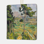 Paul Cezanne - Mont Sainte-Victoire en Viaduct Keramisch Ornament (Links)