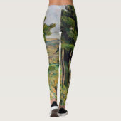 Paul Cezanne - Mont Sainte-Victoire en Viaduct Leggings (Achterkant)