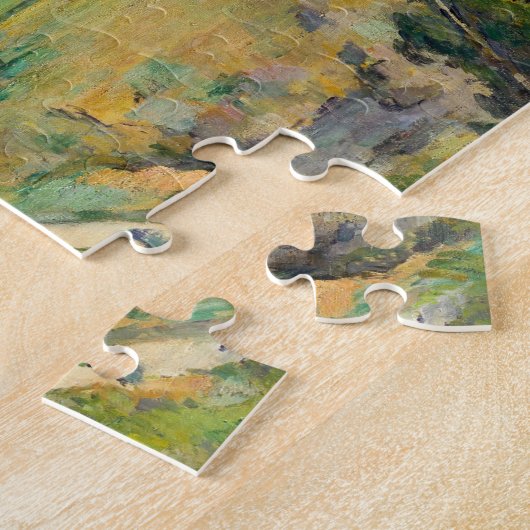 Paul Cezanne - Mont Sainte-Victoire en Viaduct Legpuzzel (Zijkant)