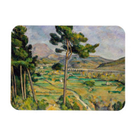 Paul Cezanne - Mont Sainte-Victoire en Viaduct Magneet