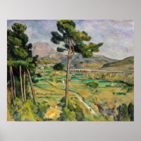 Paul Cezanne - Mont Sainte-Victoire en Viaduct