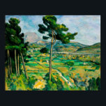 Paul Cezanne. Mont Sainte-Victoire en Viaduct Poster<br><div class="desc">Artiest: Paul Cézanne tussen 1882 en 1885.</div>