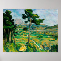 Paul Cezanne. Mont Sainte-Victoire en Viaduct