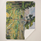 Paul Cezanne - Mont Sainte-Victoire en Viaduct Sherpa Deken (Voorkant)