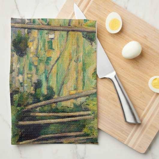 Paul Cezanne - Mont Sainte-Victoire en Viaduct Theedoek (Quarter Fold)