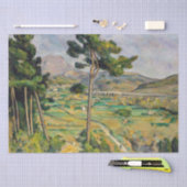 Paul Cezanne - Mont Sainte-Victoire en Viaduct Tissuepapier (Craft)
