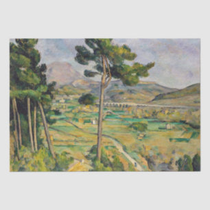 Paul Cezanne - Mont Sainte-Victoire en Viaduct Tissuepapier