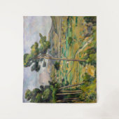 Paul Cezanne - Mont Sainte-Victoire en Viaduct Wandkleed (Voorkant)