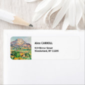 Paul Cezanne - Mont Sainte-Victoire Etiket (Insitu)