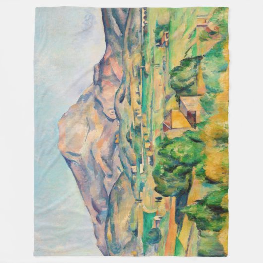 Paul Cezanne - Mont Sainte-Victoire Fleece Deken (Voorkant)
