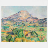 Paul Cezanne - Mont Sainte-Victoire Fleece Deken (Voorkant (Horizontaal))