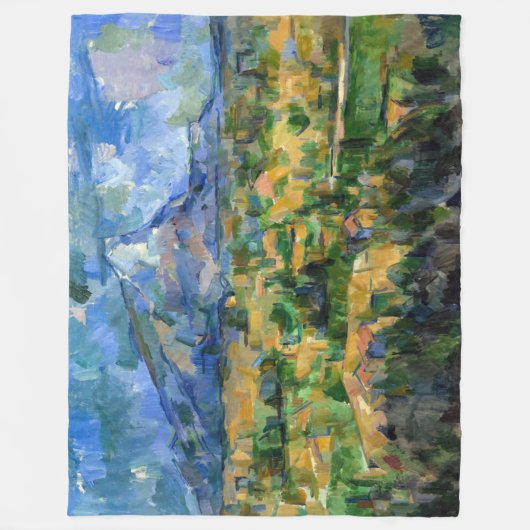 Paul Cezanne - Mont Sainte-Victoire Fleece Deken (Voorkant)