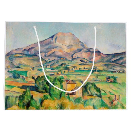 Paul Cezanne - Mont Sainte-Victoire Groot Cadeauzakje (Achterkant)