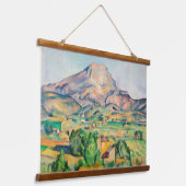 Paul Cezanne - Mont Sainte-Victoire Hangend Wandkleed (Gebogen)