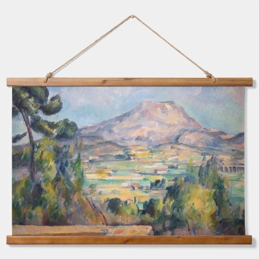 Paul Cezanne - Mont Sainte-Victoire Hangend Wandkleed (Voorkant)