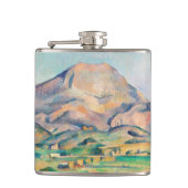 Paul Cezanne - Mont Sainte-Victoire Heupfles (Voorkant)