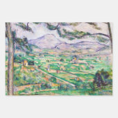 Paul Cezanne, Mont Sainte-Victoire Inpakpapier Vel (Voorkant 3)