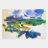 Paul Cezanne, Mont Sainte-Victoire Inpakpapier Vel (Voorkant 2)