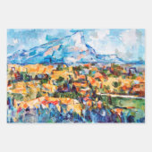Paul Cezanne, Mont Sainte-Victoire Inpakpapier Vel (Voorkant)