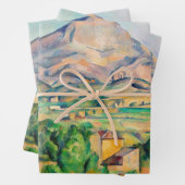 Paul Cezanne - Mont Sainte-Victoire Inpakpapier Vel (In situ)