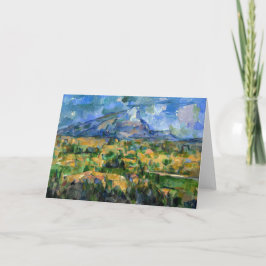 Paul Cezanne - Mont Sainte-Victoire Kaart