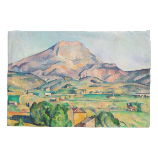 Paul Cezanne - Mont Sainte-Victoire Kussensloop (Achterkant)