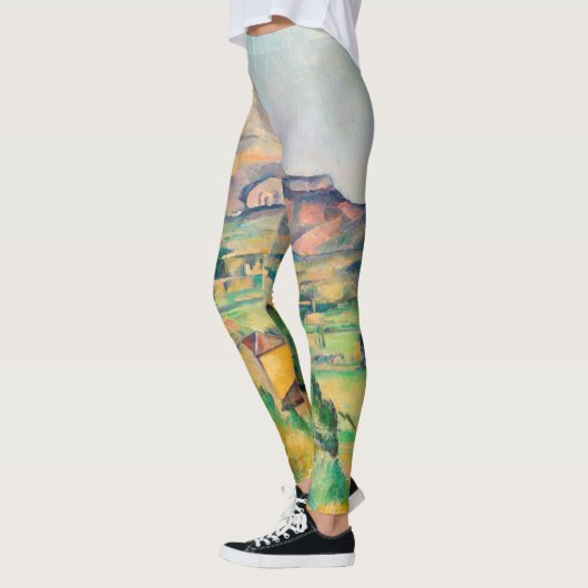 Paul Cezanne - Mont Sainte-Victoire Leggings (Links)