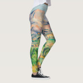 Paul Cezanne - Mont Sainte-Victoire Leggings (Rechts)