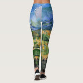 Paul Cezanne - Mont Sainte-Victoire Leggings (Achterkant)