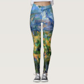 Paul Cezanne - Mont Sainte-Victoire Leggings (Voorkant)