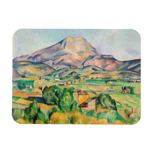 Paul Cezanne - Mont Sainte-Victoire Magneet (Horizontaal)