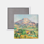Paul Cezanne - Mont Sainte-Victoire Magneet (Voorkant / Achterkant)