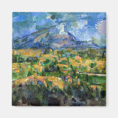 Paul Cezanne - Mont Sainte-Victoire Magneet (Voorkant)