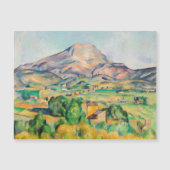 Paul Cezanne - Mont Sainte-Victoire Magnetische Ka (Voorkant)