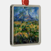 Paul Cezanne - Mont Sainte-Victoire Metalen Ornament (Rechts)