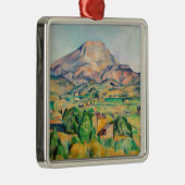 Paul Cezanne - Mont Sainte-Victoire Metalen Ornament (Rechts)