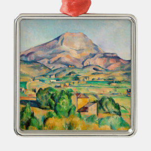 Paul Cezanne - Mont Sainte-Victoire Metalen Ornament