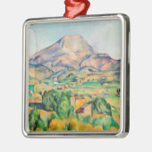 Paul Cezanne - Mont Sainte-Victoire Metalen Ornament (Links)