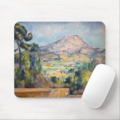 Paul Cezanne - Mont Sainte-Victoire Muismat (Met muis)