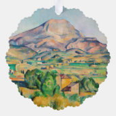 Paul Cezanne - Mont Sainte-Victoire Ornament Kaart (Achterkant)