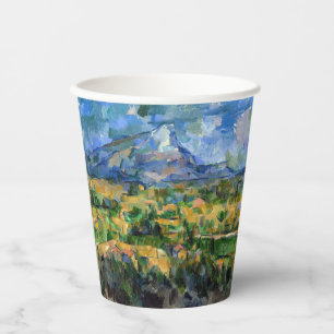 Paul Cezanne - Mont Sainte-Victoire Papieren Bekers