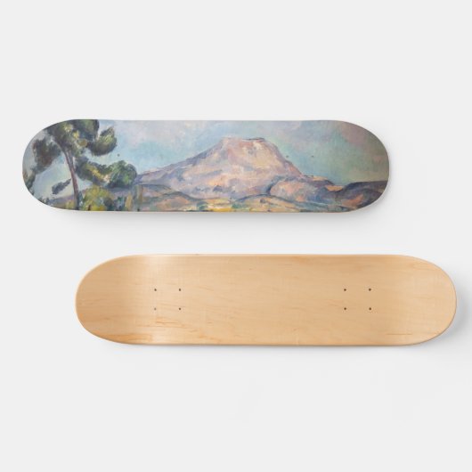 Paul Cezanne - Mont Sainte-Victoire Persoonlijk Skateboard (Horizontaal)