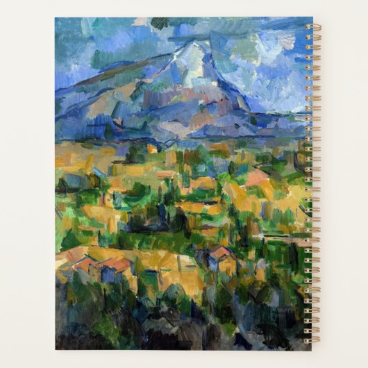 Paul Cezanne - Mont Sainte-Victoire Planner (Achterkant)