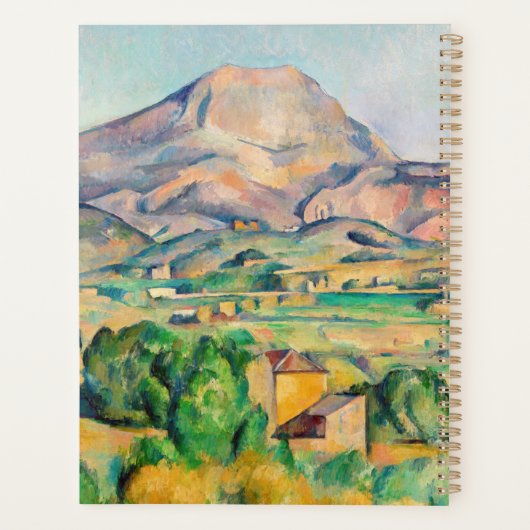 Paul Cezanne - Mont Sainte-Victoire Planner (Achterkant)