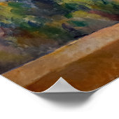 Paul Cezanne - Mont Sainte-Victoire Poster (Hoek)