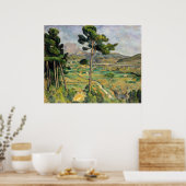 Paul Cezanne Mont Sainte-Victoire Poster (Keuken)
