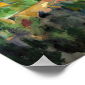 Paul Cezanne - Mont Sainte-Victoire Poster (Hoek)