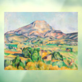 Paul Cezanne - Mont Sainte-Victoire Raamsticker (Vel 3)