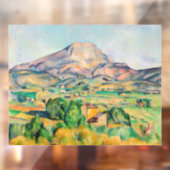 Paul Cezanne - Mont Sainte-Victoire Raamsticker (Vel 2)